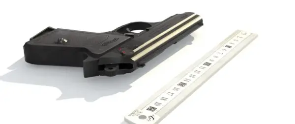 Handmade DIY 3D Paper Model Gun Kit - Image 5