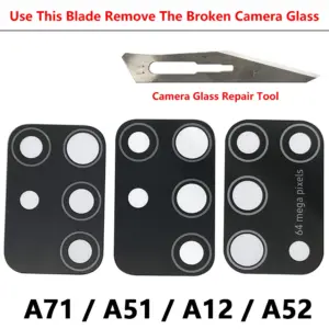 2-Pack Samsung Camera Lens Replacement Kit for A01-A72