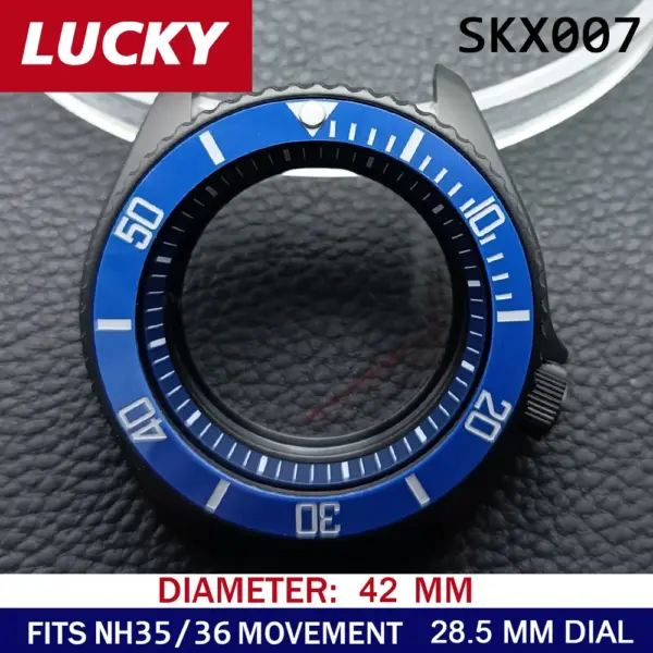 N H35 42mm Stainless Steel Watch Case - Image 55