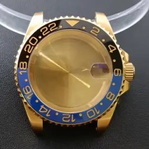 NH35 GMT Steel Watch Case 40.5mm Silver 157 Seda26eb3e65441daa617bb48748a2449d