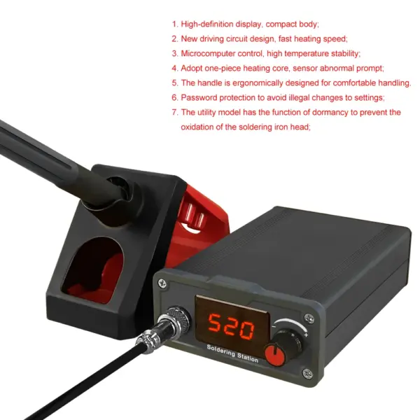 Lefavor T12 Portable Soldering Iron Station - Image 2