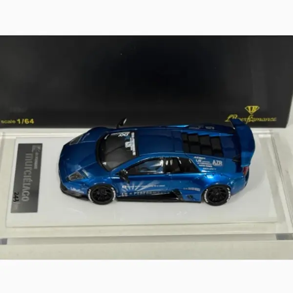 Onemodel 1/64 LB 670 Combat Gray Supercar Model - Image 12