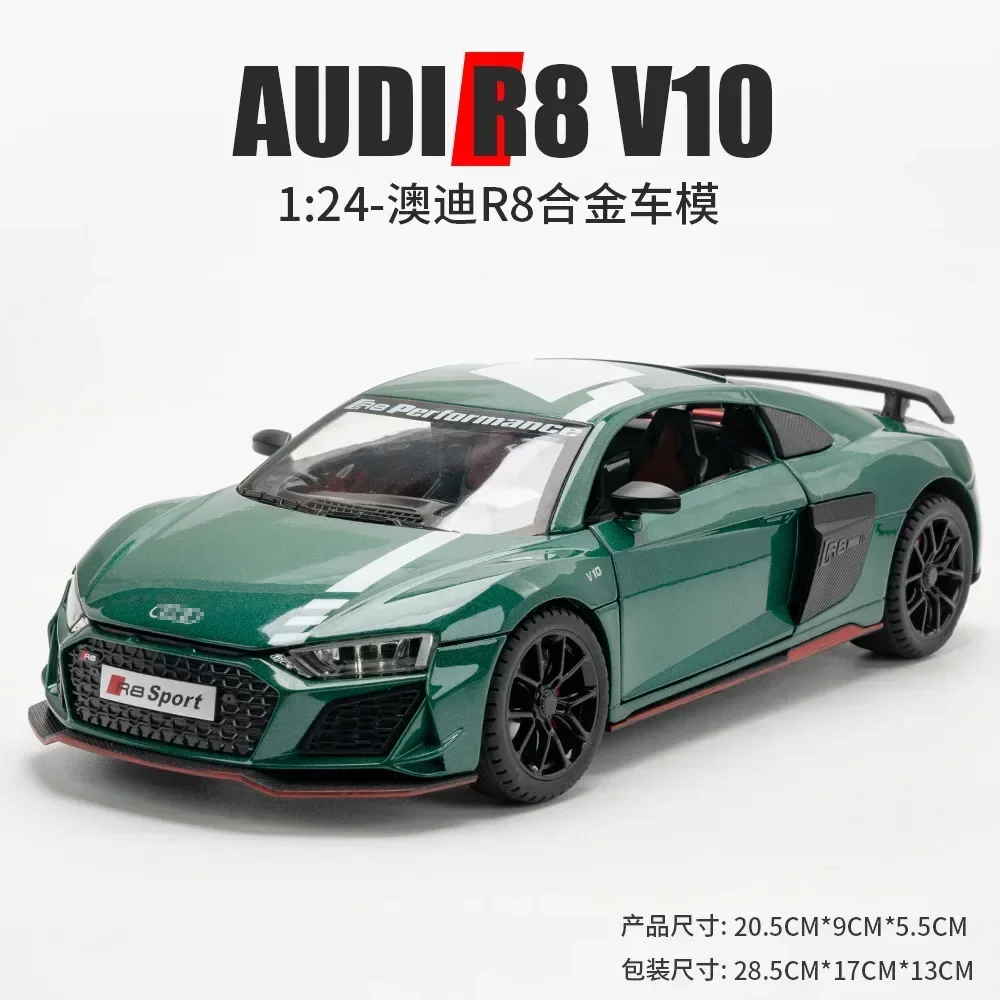 Welly R8 Super Racing Car Model 1:24 Diecast Toy 7 Welly R8 Super Racing Car Model 1:24 Diecast Toy - Image 7