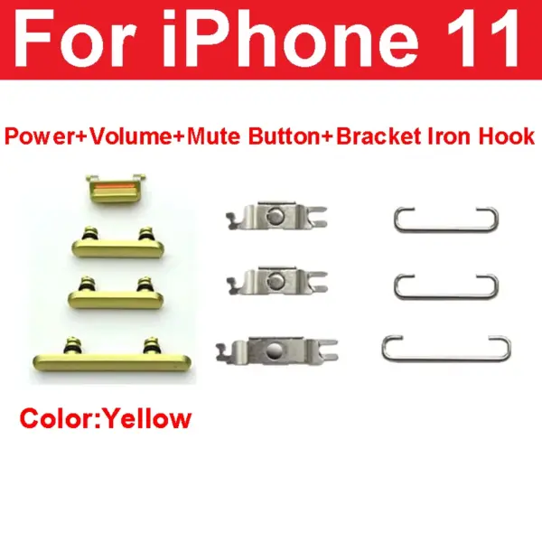 iPhone 11 Power & Volume Button Set - Image 13