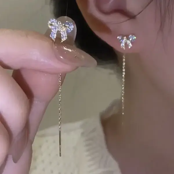 Vintage Butterfly Dangle Earrings for Women - Image 21