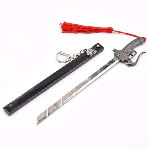 Survey Corps Sword Keychain Metal Model 22cm - Image 7