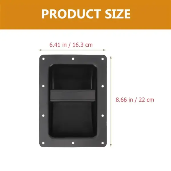 Sturdy Black Speaker Handle for Sound Boxes - Image 6