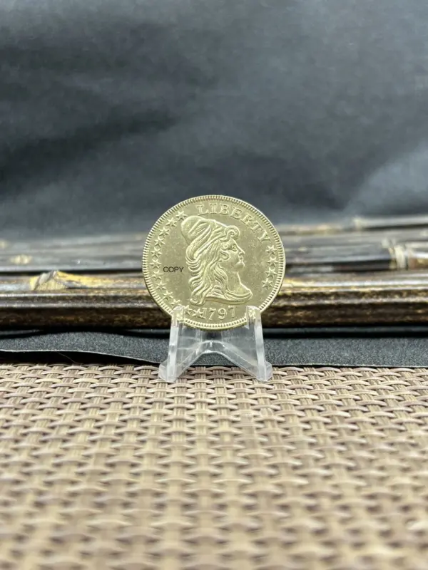 1797 Liberty Capped Bust Gold Replica Coin - Image 3