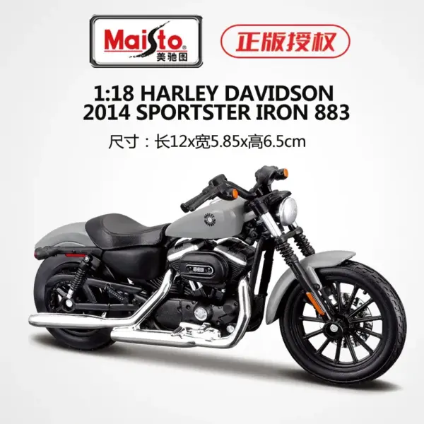 1:18 Maisto Harley 2018 CVO Breakout Model - Image 16