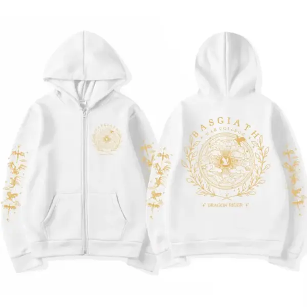 Harajuku Dragon Rider Zip Hoodie Men Women - Image 6