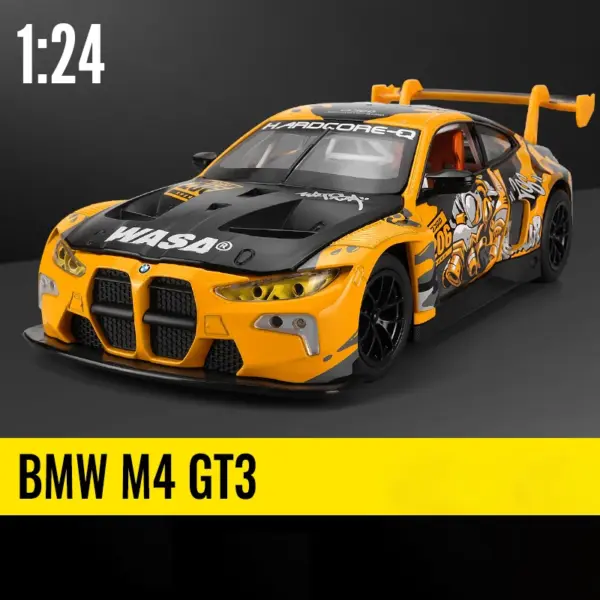 1:23 BMW M4 G82 Diecast Sports Car Model - Image 15