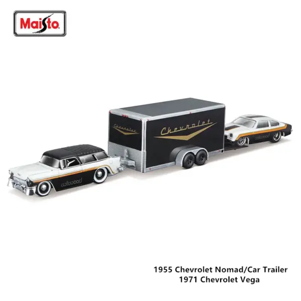 Maisto 1:64 Volkswagen Van Samba Model Set - Image 9