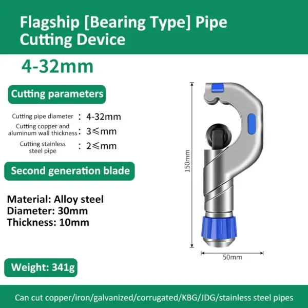 Professional Alloy Steel Pipe Cutter Tool - Image 13