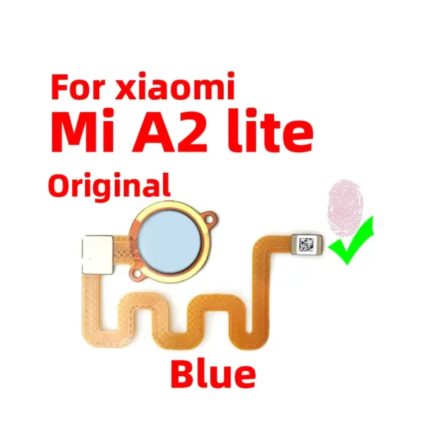 Original Xiaomi mi A2 Lite Touch ID Fingerprint Sensor Sensor - Image 2