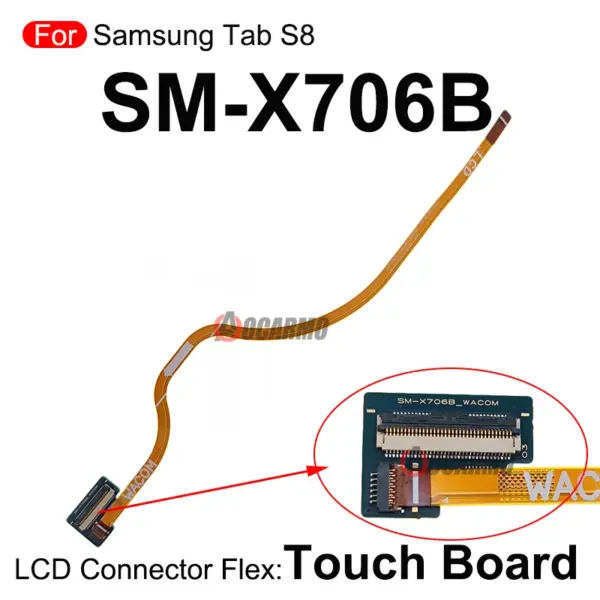 Samsung Galaxy Tab S7/S8 Flex Cable Replacement - Image 7