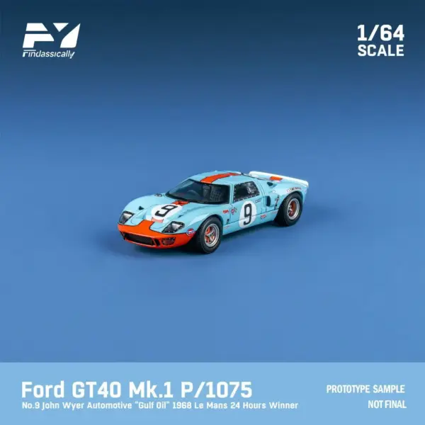 Porsche 917 Martini Diecast Model Car 1:64 - Image 9