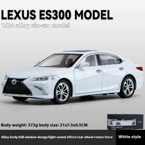 Lexus ES300 1:24 Diecast Model Car - Image 11
