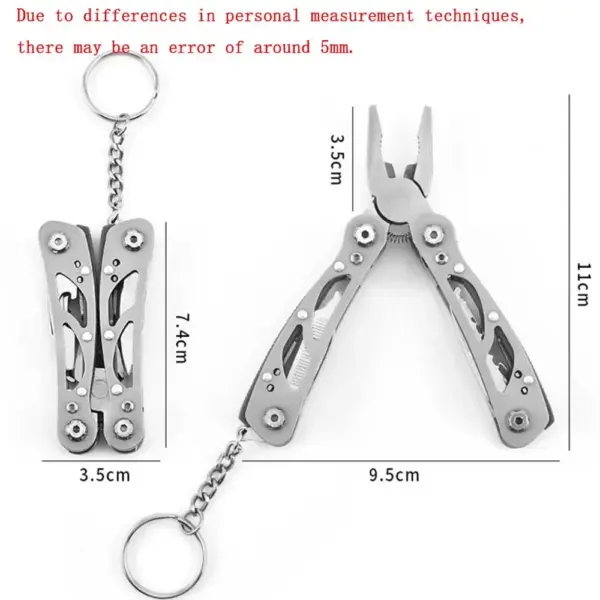 Portable Tactical Multi-tool Folding Knife Pliers - Image 5