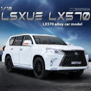 1:18 Lexus LX570 Diecast SUV Model Car 15 Sf05458cb727d46388f223a1c66996b1dH