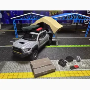 1/64 Scale Tacoma Tent Alloy Car Model 14 Sf06393325d9d479f937a14d3d779f6891