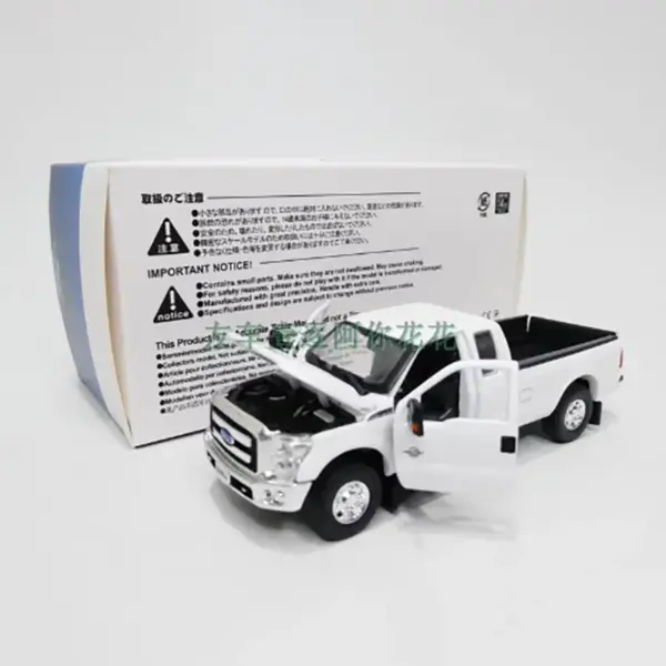 1:64 Scale Ford F-250 Pickup Alloy Model - Image 8