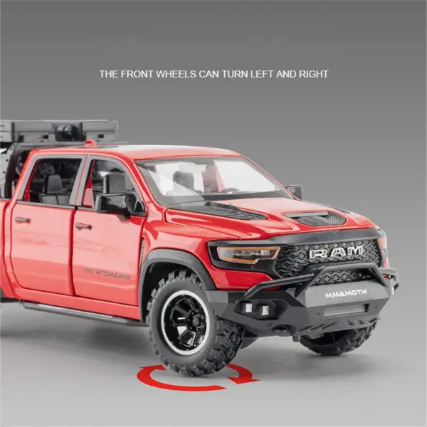 1:32 Dodge Mammoth 1000 TRX Diecast Model - Image 4