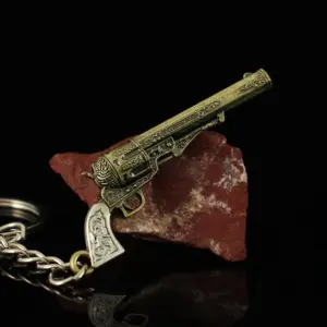 Mini Valorant Revolver Metal Keychain Toy
