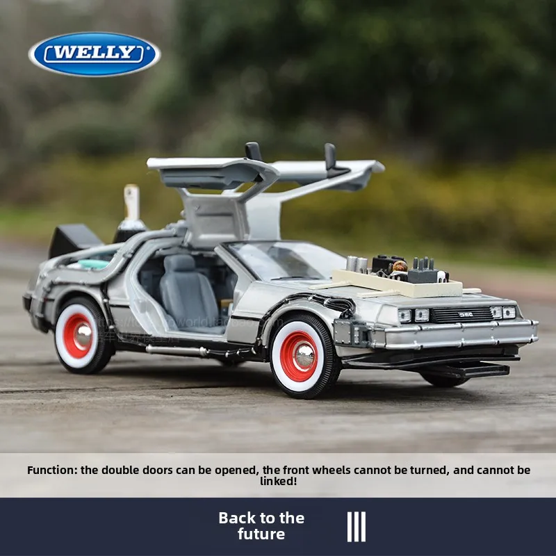 WELLY 1:24 DMC-12 Back To The Future Model 10 WELLY 1:24 DMC-12 Back To The Future Model - Image 10