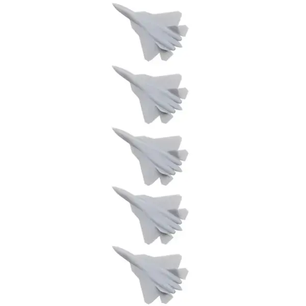 5PCS SU-57 Stealth Fighting Plane Models - Image 7