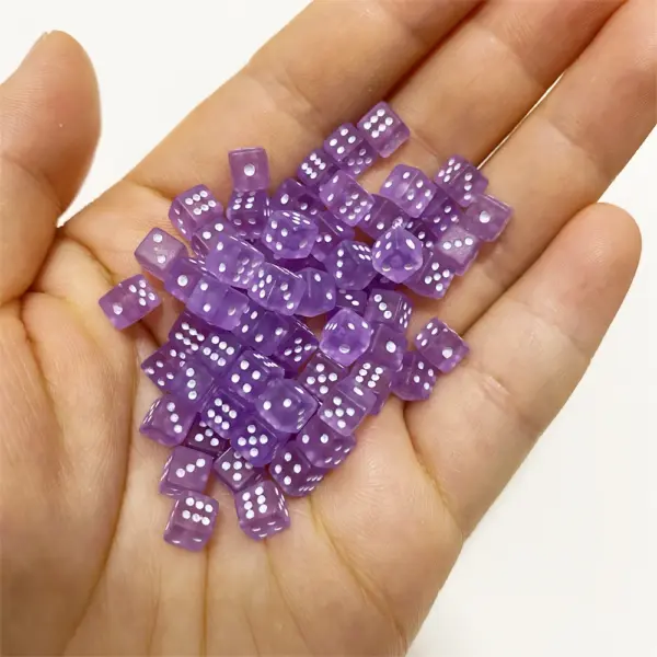 100 Mini 5mm Acrylic D6 Dice Set - Image 16