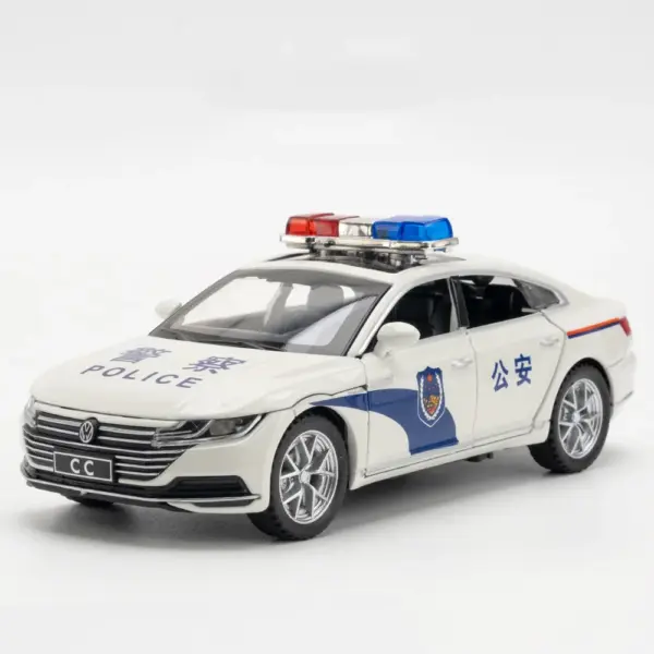 1:32 Scale Police Car Alloy Model with Sound - Image 7