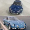 Diecast 1:43 Alpine A110 Classic Police Model