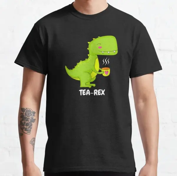 Cute Kawaii T-Rex Graphic T-Shirt for Men - Image 10