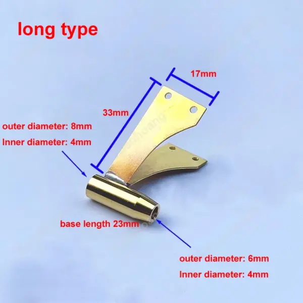 2pcs Brass Propeller Shaft Bracket 4mm for RC Boat - Image 6