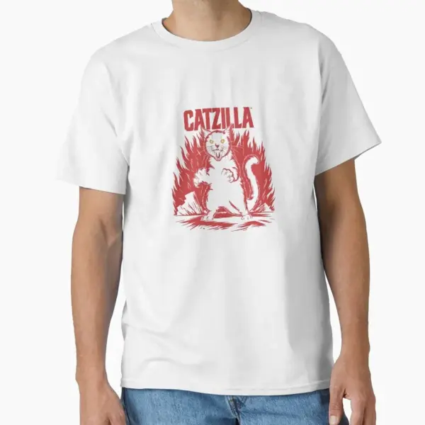 Vintage Sunset Cat Lover T-Shirt for Men - Image 10