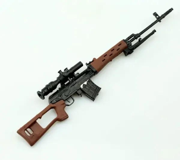 1/6 Scale SVD Sniper Rifle Model Black - Image 7