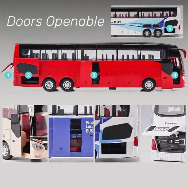 1/50 Scale SETRA Luxury Coach Bus Model - Image 6