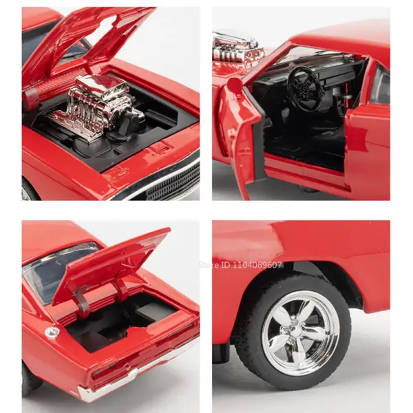 1970 Charger 1:32 Scale Diecast Model Car - Image 3
