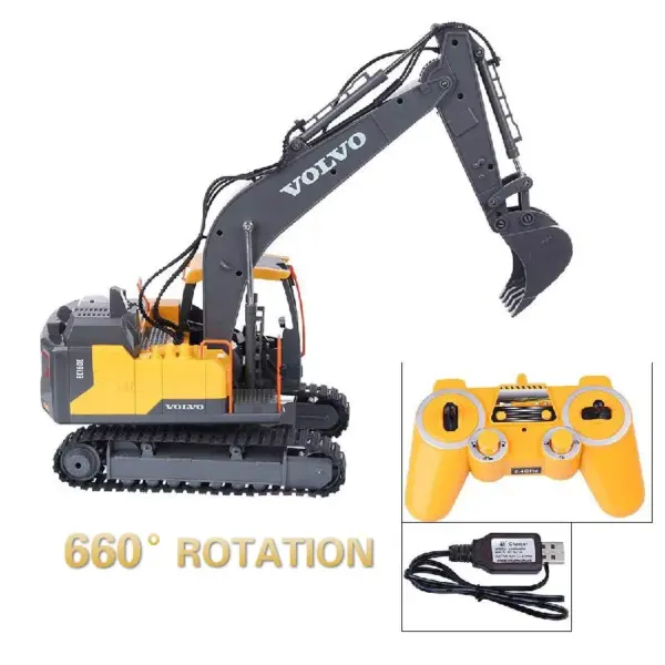 1/16 Double E E568 RC Excavator Alloy Model - Image 6