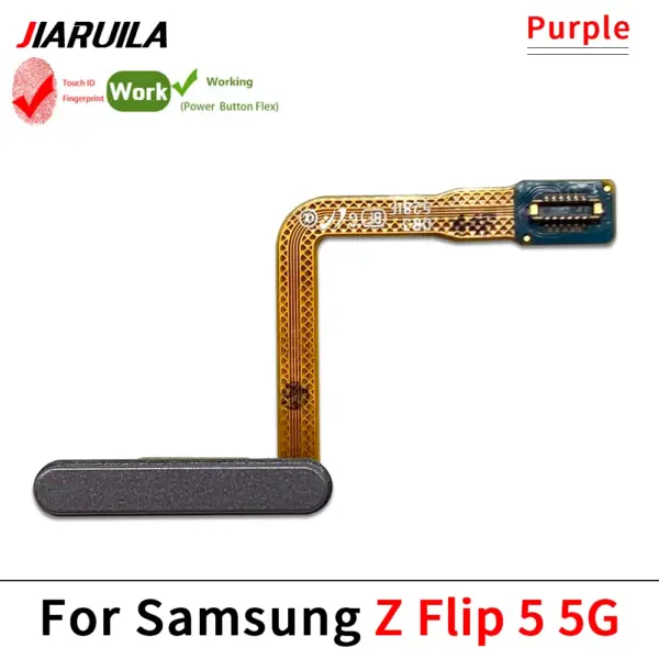 Fingerprint Sensor Home Return Key for Samsung Z Flip Series - Image 5