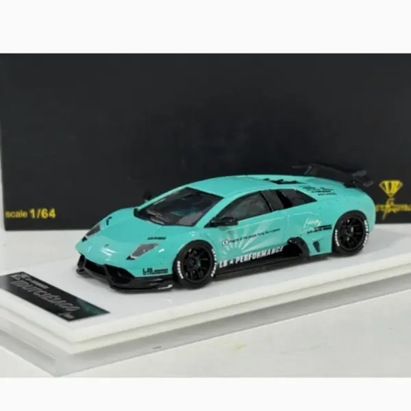 Onemodel 1/64 LB 670 Combat Gray Supercar Model - Image 15
