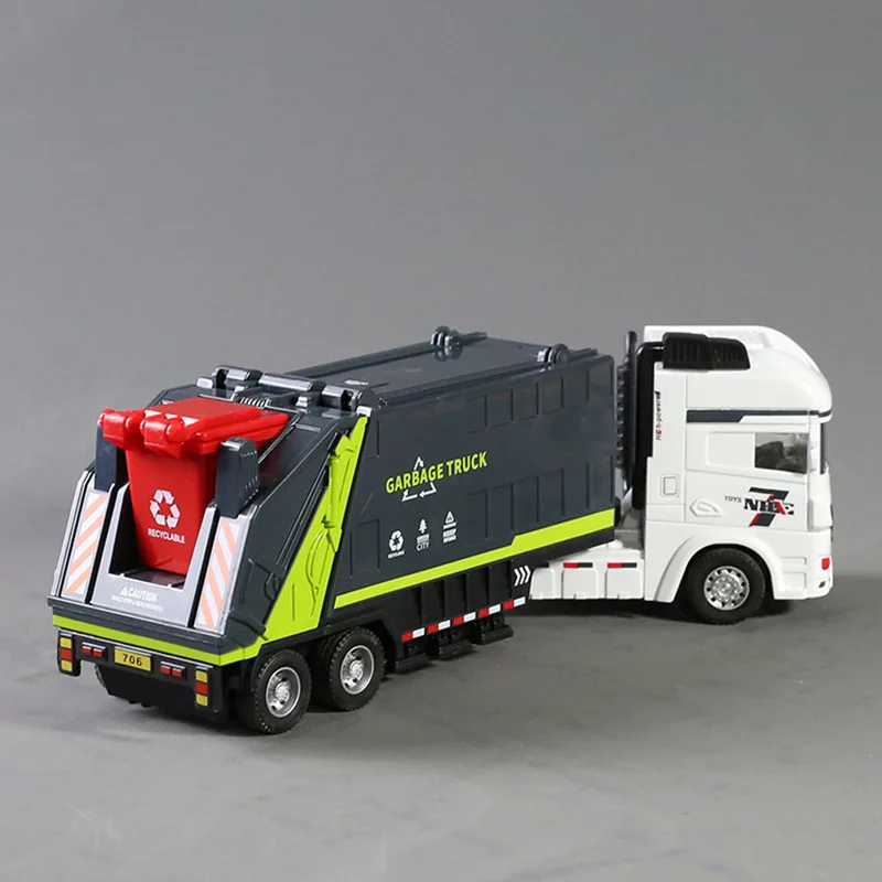 1/30 Scale City Garbage Truck Model 4 1/30 Scale City Garbage Truck Model - Image 4