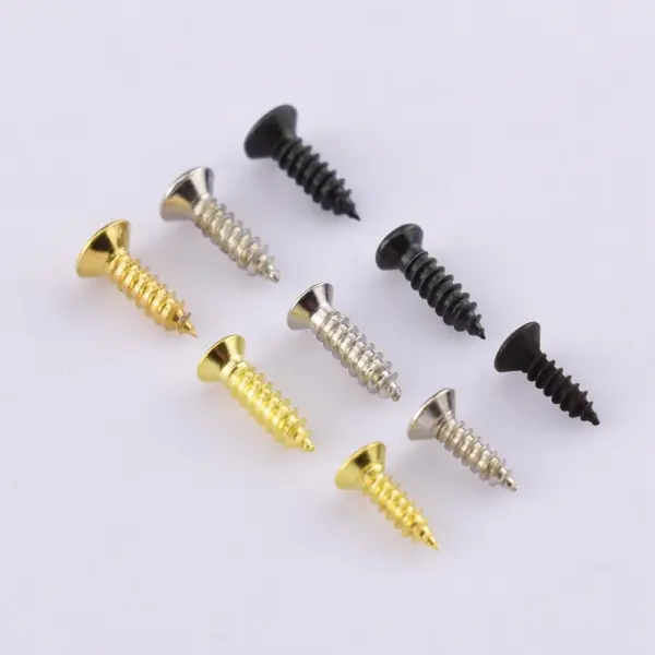 Pack of 10 Quality Pickguard Screws for Guitar - Image 2