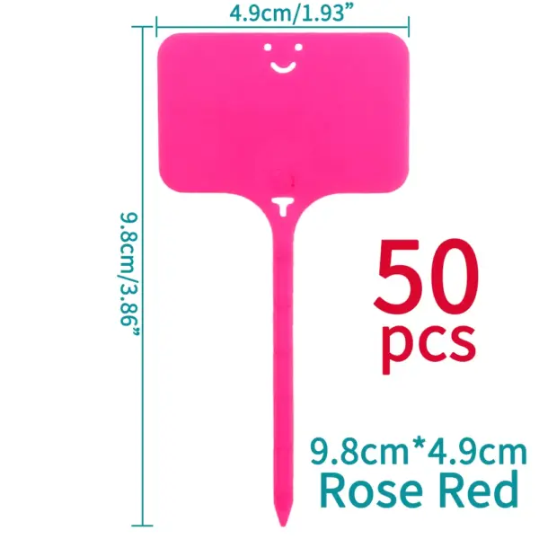 50PCS Colorful Garden Plant Labels Set - Image 7
