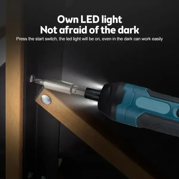 Cordless Electric Screwdriver with 1300mAh Battery - Image 5