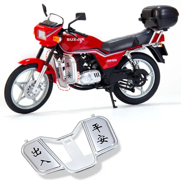 1:12 Suzuki GS125 Diecast Motorcycle Model - Image 6