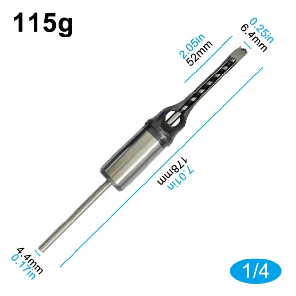6.35mm Square Hole Drill Bit for Woodworking - Image 3