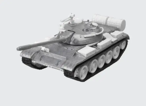 1:43 Alloy T55 MBT Tank Model - Image 6