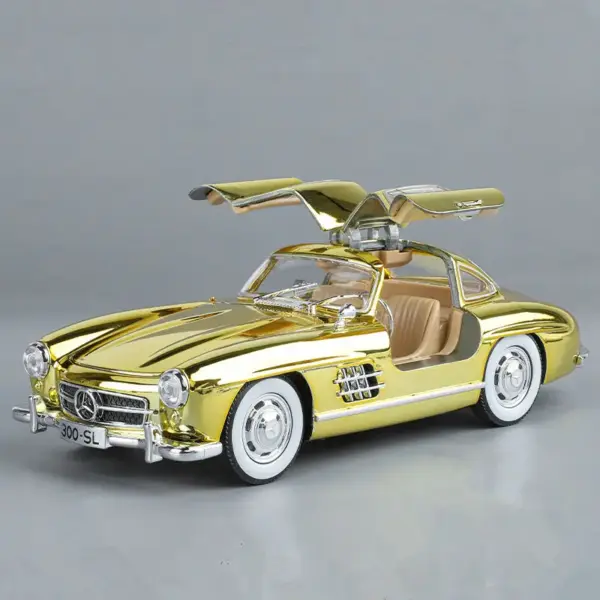 1:24 Alloy Benz 300SL Diecast Model Car - Image 8