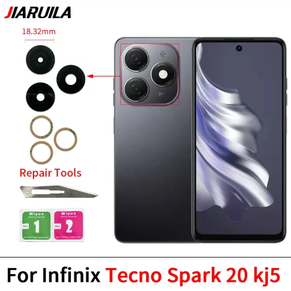 Rear Camera Glass Lens Cover for Infinix Spark 10 Series - Image 5